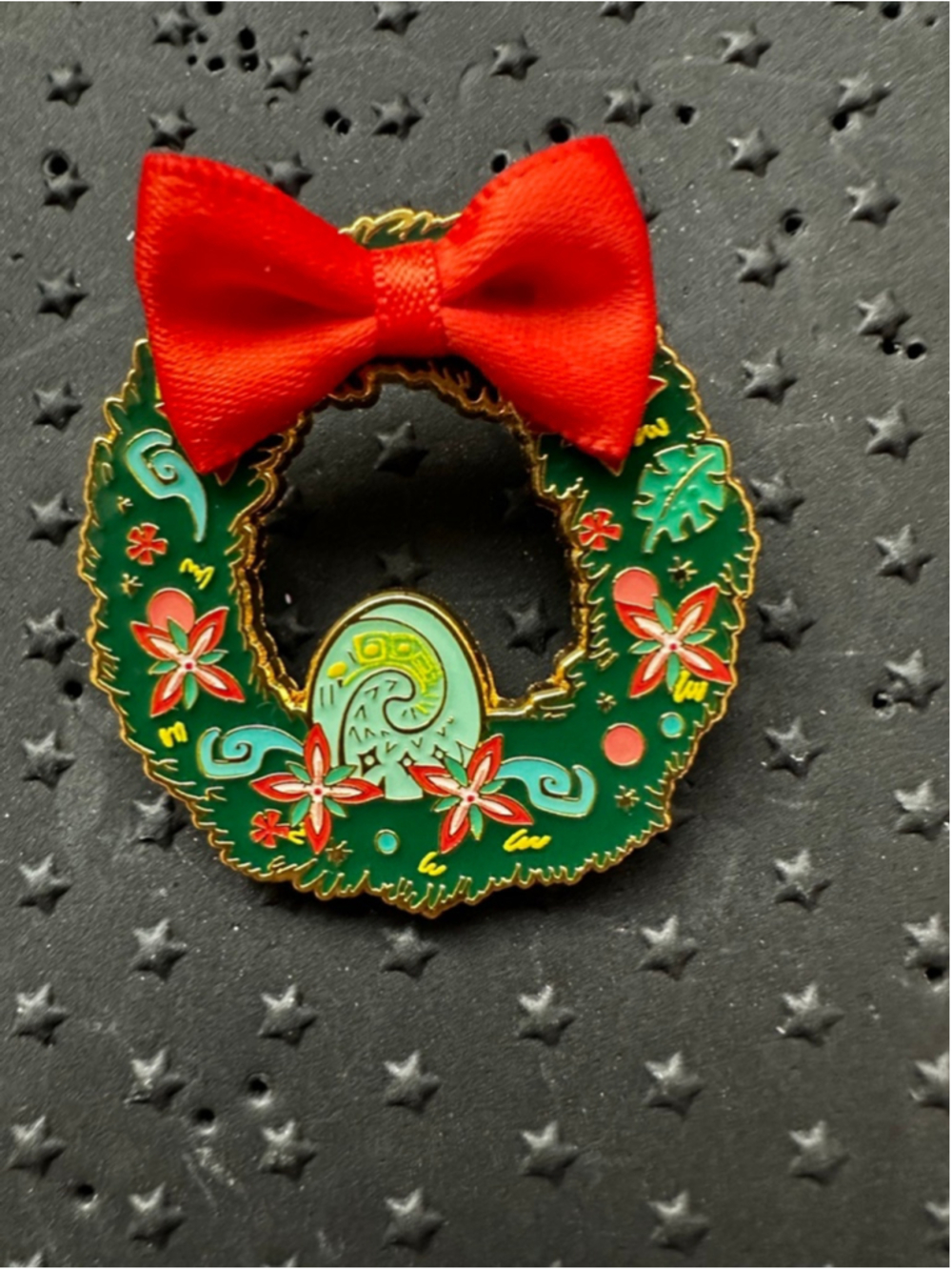 Loungefly Disney Princess Wreaths 3D Bow Blind Box Enamel Pin - Moana